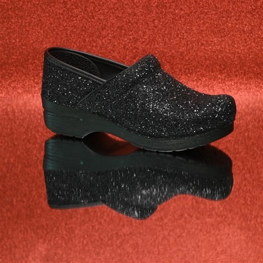 Guess what's back in stock for a limited time??? 👀 👀 Pro Black Glitter ✨ 🖤 Shop our LIMITED EDITION Pro Black Glitter here: https://bit.ly/49rhyNi #glitter #danskofootwear #comfort #fashion #ootd #beautiful #happy #cute #travel #smile #joy #life #style #instadaily #friends #family #fun #instagood #gowhereyourehappiest #fallstyle #holidaystyle | Dansko Footwear