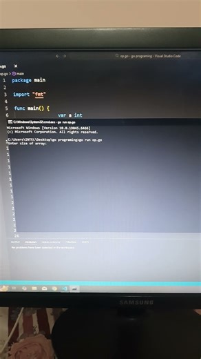 Go | Find largest number | CodeLearning