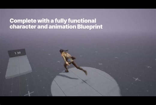 Free assets: Epic Games' new Game Animation Sample includes over 500 AAA-quality game-ready animations that you can use in your own Unreal Engine projects. https://www.cgchannel.com/2024/06/get-500-free-game-ready-animations-for-use-in-unreal-engine/ The project, which makes use of UE5's motion matching system, can also be used as a plug-and-play locomotion system for games. | CGchannel