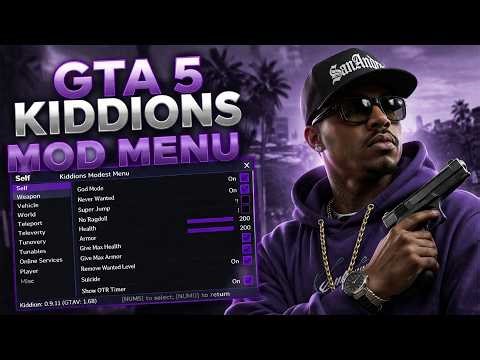 [NEW] GTA 5 Mod Menu PC 2026 / Free Kiddions Cheat, Money Hack & Online Mods (WORKING)