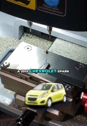 You’re probably thinking… “There’s no way that works.” But a Spark key, a photo, and our machine say otherwise. Seeing it is believing. Watch how satisfying this process is 👍🏻 #chevrolet #chevroletspark #lasercutting #satisfying #keybyphoto