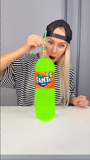 Magic Fanta Straws Experiment 🌈