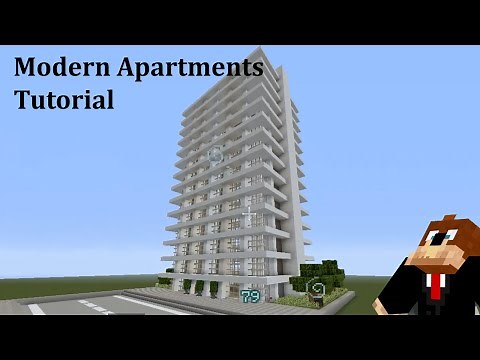 Minecraft: Modern Apartments Tutorial