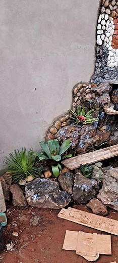 Creando una Hermosa Cascada con Piedras Naturales