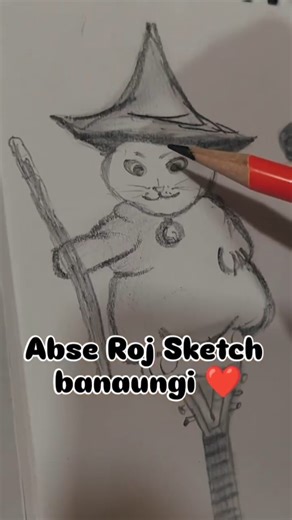 Arts By Sapna Vyas on Instagram: "Every Artist Problem #drawing #sketchbookideas #art #viralvideos #fyp [Sketching, drawing, art, drawing, sketching daily, day4, 2026,trending,, illustration, pencil sketching basics, art learning,]"