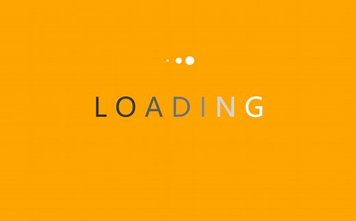 【网页特效】纯CSS制作loading动画