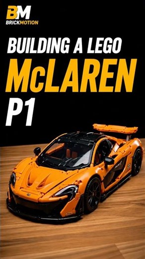 Building a LEGO McLaren P1