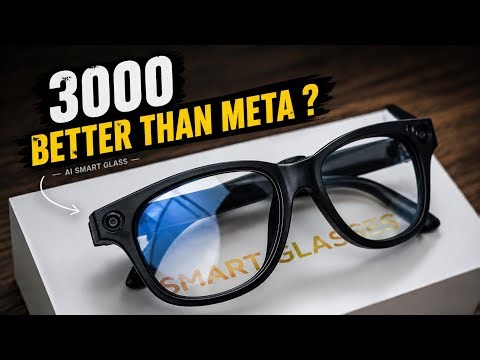 W610 Ai Smart Glasses Unboxing 🕶️ 10x Cheaper Then Meta Glasses 🤯