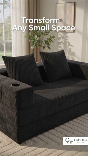 Folding Boneless Couches, 4-in-1 Convertible Sofa Bed, and Futon Sofa Bed