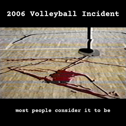 Volleyball Incident - 2006 #shorts #2006 #volleyball #incident #creepypasta #mystery
