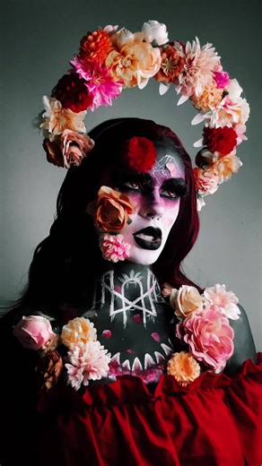 Pretty white jaws | IG: _blacksoulofficial #makeup #fyp #jaws #sleeptoken #musica