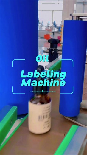 Automatic Labeling Machine for Bottles and Oil