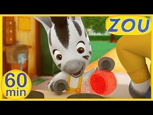 NOUVEAU! Zou en Français ✂️📐travaux manuels #3 🖍️🖌️ 60 min COMPILATION | Dessins animés