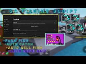 [🐟] Go fishing Script Pastebin | PASTEBIN🔗 | AUTO FISH, AUTO CATCH, DUPE, TELEPORTS, MORE