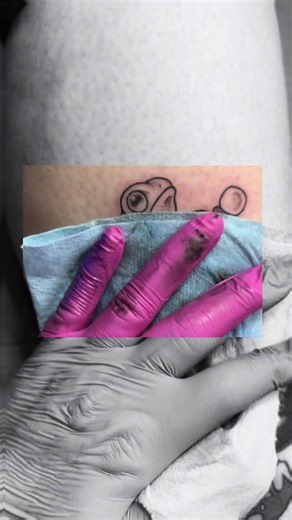 #fyp #tattoo #tattooartist #frog #boxing