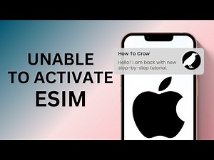 Unable To Activate ESIM On iPhone How To Fix ! What To Do When You’re Unable To Activate Esim