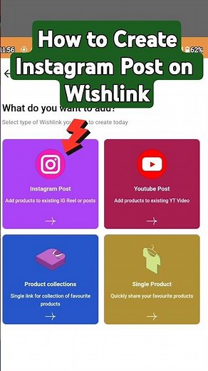 How to Create Instagram Post on Wishlink #wishlink #tutorial #affiliatelinks #instagramgrowthhack