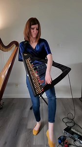 But wait for the distortion to enter 😎 The full cover is on my album Rock Echoes 👀 #harp #ELECTRICharp #music #tool #toolsday #lateralus | Kristan Toczko