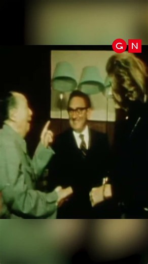 Mao Zedong sorprendido por la esposa de Kissinger \r#historia #reunión #mao #kissinger