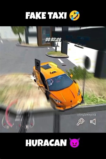 FAKE TAXI 🤣 | LAMBORGHINI HURACAN 😈 | CAR PARKING MULTIPLAYER