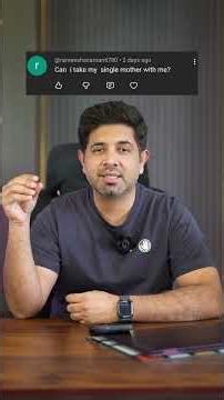 Can You Take Your Mother Abroad on Student Visa? 😳