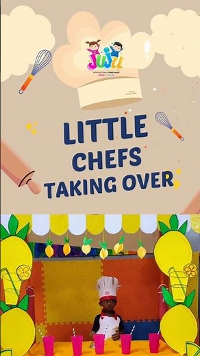 Lemon Juice Making by Kids | Chef Day Activity | Preschool Cooking Fun | Easy Summer Drink for Kids