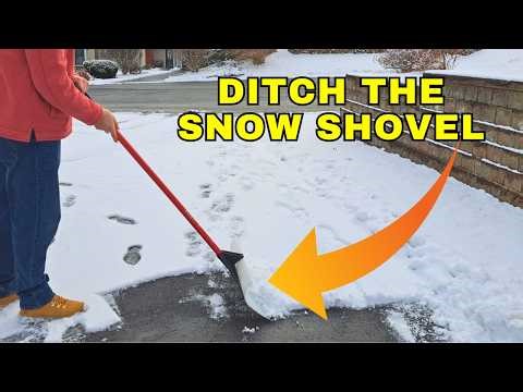 Bully Snow Pusher - Stop Shoveling Snow and Push It