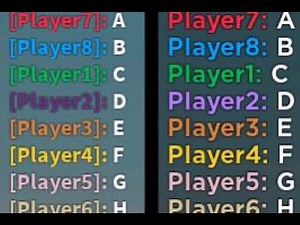 Roblox Chat Color Algorithm Solver: Choose Chat Color!