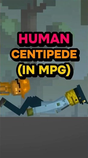 how to make a human centipede in melon playground