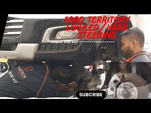 Ford Territory C1B00 Fault Code Fix | Steering Wheel Locked Repair
