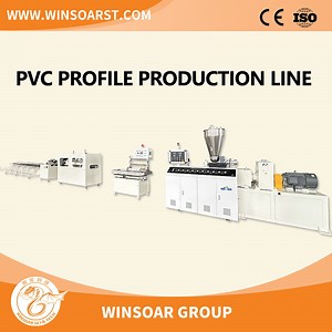 [Hot Item] Plastic Extruder Machine PVC Window Door Profile Production Extrusion Line
