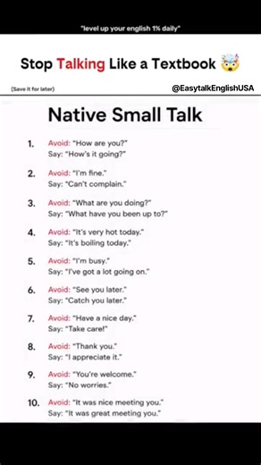 Stop Speaking Textbook English! 🗣️🔥 Speak More Naturally! #dailyenglish #improveyourenglish