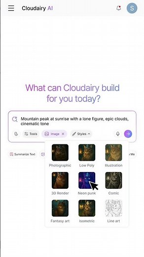 How to Design Smarter with Cloudairy AI Image Tool
