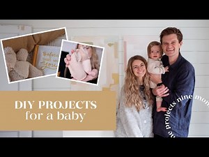 DIY Projects for a baby | 9 Projects in 9 Months: What I Made For My Baby Every Month Of Pregnancy