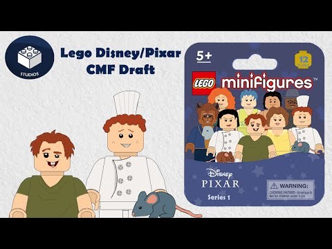 Lego Disney/Pixar Minifigure CMF Draft Series 1