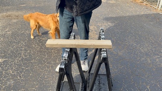 Watch Testing cutting through a 2x4 on Amazon Live