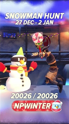 ⛄ Snowman Challenge #1 — Complete!