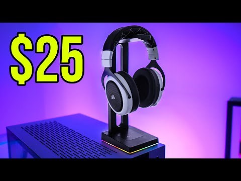 This CHEAP RGB Headset Stand is AWESOME!