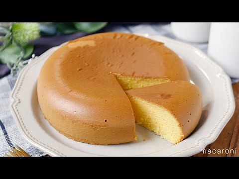 【炊飯器で作る米粉カステラ】ふわふわな食感がたまらない…！米粉で作るグルテンフリーのふわふわカステラ♪｜macaroni（マカロニ）