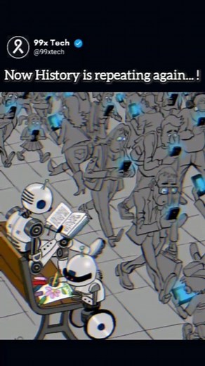 Be 99x ahead in Tech 🚀 on Instagram: "It's just a beginning...! #ai #artificialintelligence #robot #machinelearning #robots #tech #futuretech #aicommunity #techcommunity #programming #coding #engineering #engineers #coder #programmer #computerscience #softwaredeveloper #softwareengineer"