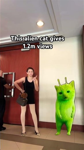Alien cat dance #tiktokdance2026 #aliencat
