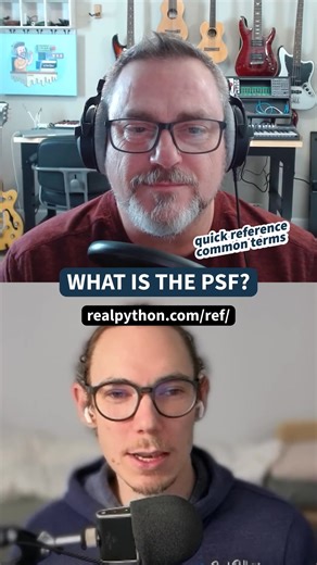 Quick Reference for common terms: https://realpython.com/ref Listen to the full episode at https://realpython.com/podcasts/rpp/281 or on your preferred podcast client. Happy Pythoning! | Real Python
