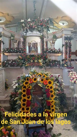 felicidades mi virgencita de San Juan de los lagos Boshesda Temascalcingo México