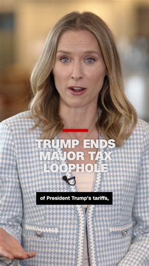 President Trump ended the de minimis exemption, a major shipping loophole that allowed shipments of goods worth $800 or less to come into the United States duty-free, often more or less skipping time-consuming inspections and paperwork. CNN's Vanessa Yurkevich explains what this move will mean for US consumers and prices. Read more: https://cnn.it/3EZFPjb | CNN