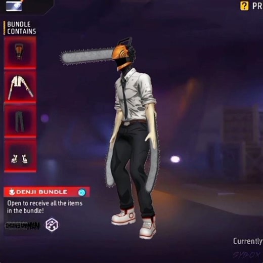 FF X CHAINSAW MAN #freefire #foryou