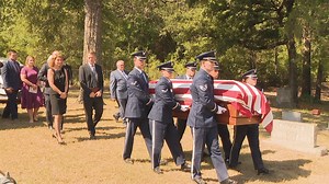 Funeral held for Vietnam War fighter pilot after son brought his remains home to Texas