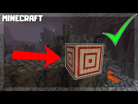 MINECRAFT | How to Craft a TARGET BLOCK! 1.16.1