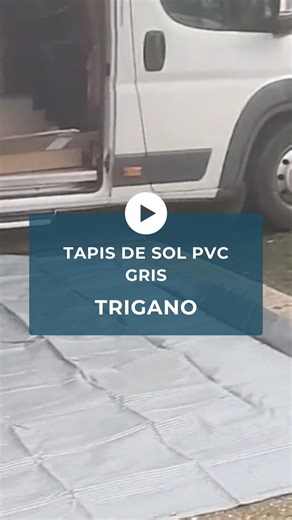 H2R EQUIPEMENTS on Instagram: "🎥 Découvrez nos ambassadeurs Evelyne et Pascal qui ont choisi le tapis de sol en PVC de @triganocamping. D'une longueur de 3,5 m, il est parfait pour être placé sous le store ou le auvent d'un fourgon. 👉 Retrouvez dans cette vidéo la présentation, l'installation et l'avis d'Evelyne sur ce tapis de sol. 🤩 Merci à eux pour cette vidéo. 🔗 Pour découvrir le tapis : lien en bio ! ______________________ 🧐 Une question ⛵️ ? Un projet d'aménagement 🚐 ? Notre équipe v