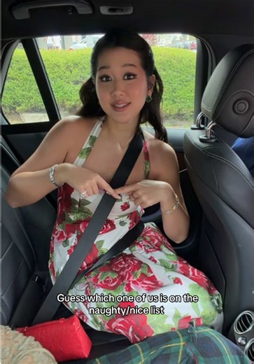 Sisters' Christmas Outfits: Naughty or Nice?