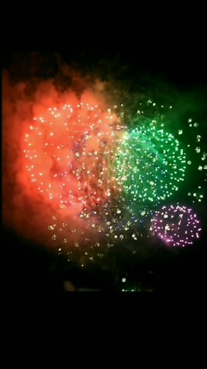 Fireworks Display at Night: A Colorful Showcase